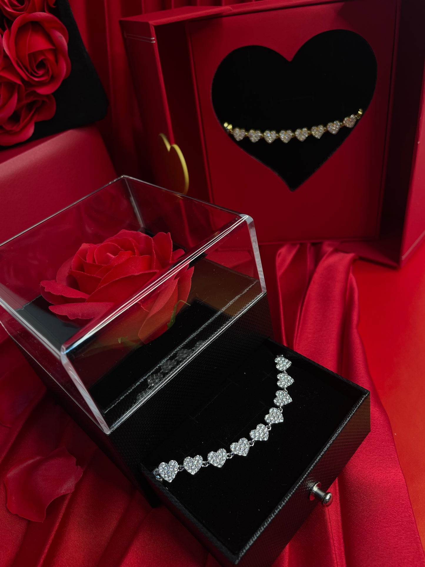 Bracciale Corona Di Cuori